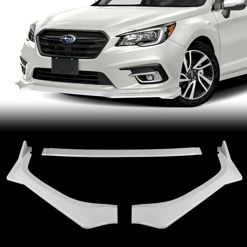 thumbnail image 2 of HDC Autosports STi-Style Front Bumper Lip Kit For 2018-2020 Subaru Legacy - Painted Black 2 of 2