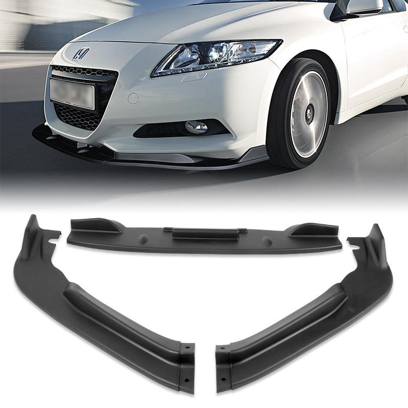 For 2011-2012 Honda CR-Z JP-Style Matte Black Front Bumper Body