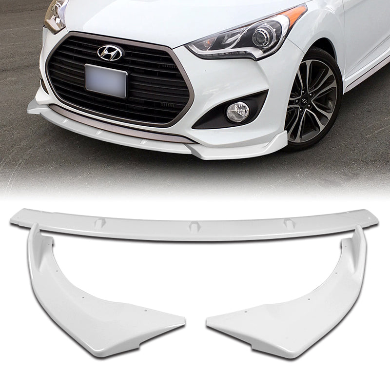 Buy buhb Front Buper Spoiler Splitter for Hyundai Veloster 2013-2017, Front Spoiler, Front Buy buhb Front Buper Spoiler Splitter for Hyundai Veloster 2013-2017, Front Spoiler, Front