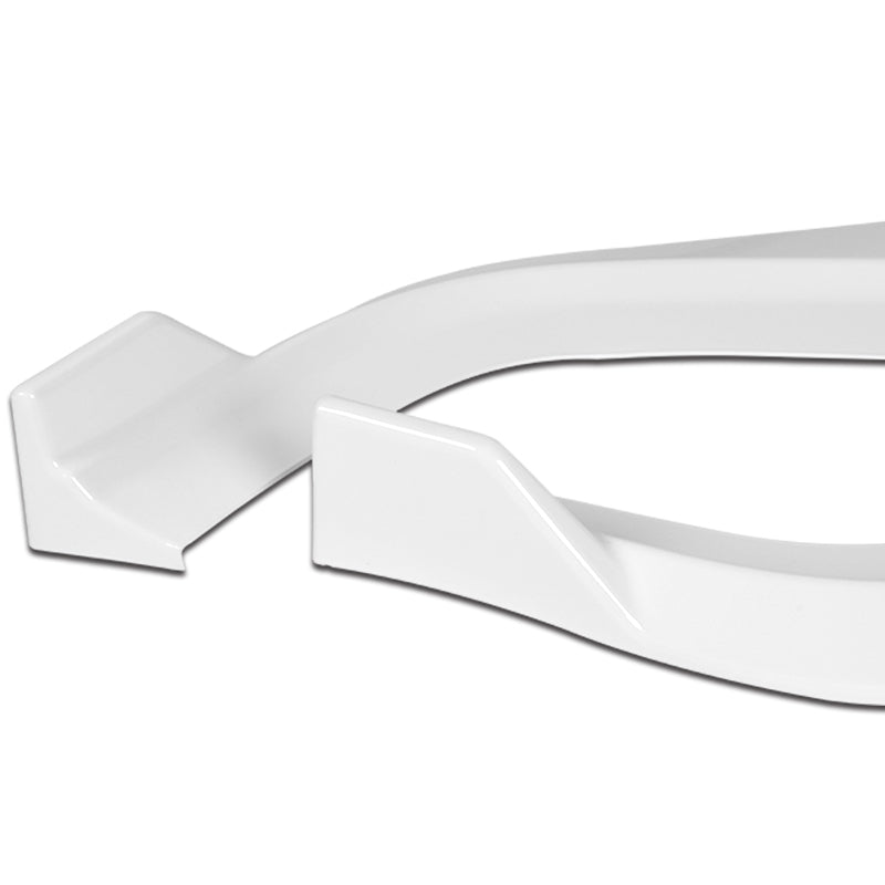 thumbnail image 2 of HDC Autosports Matt Black Front Bumper Splitter Lip – For 2011-2014 Dodge Charger SRT, 3-Piece 2 of 6