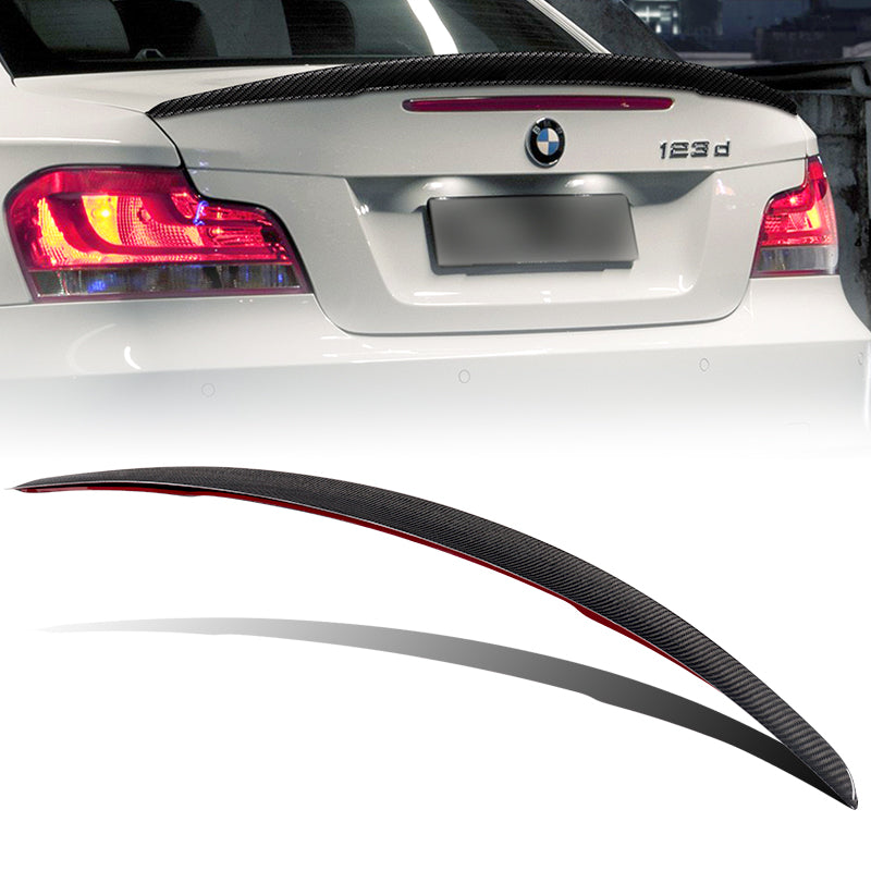 thumbnail image 2 of Black Painted Duckbill Trunk Spoiler For BMW E82 128i 135i Coupe 2007-2013 – M4 Style 2 of 2