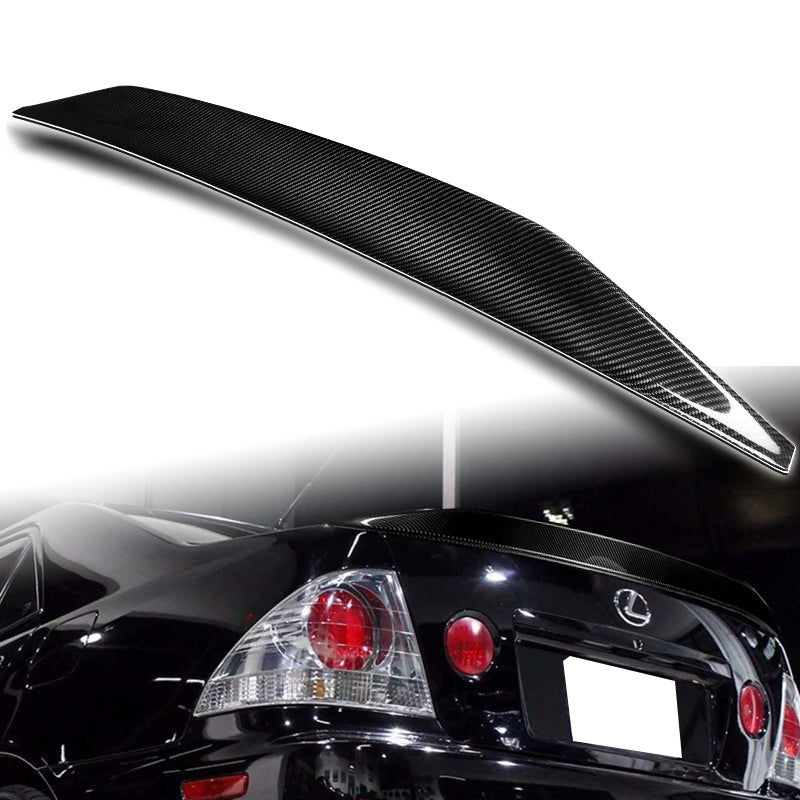 Real Carbon Fiber Duckbill Trunk Spoiler For 2001-2005 Lexus IS300 – VIP Style