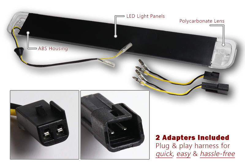 Transmotor LED 3rd Third Brake Stop Light Lamp For 1992-2004 Chevy S10 Suburban 1500 - View #3