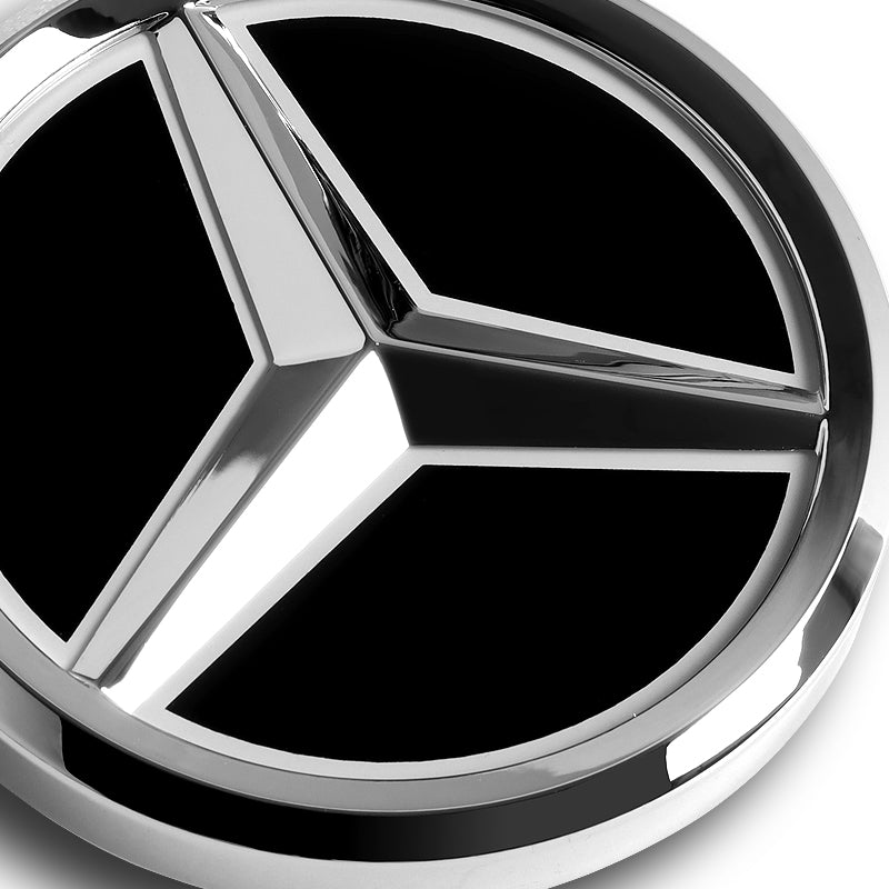 Led license platte für auto mit logo Mercedes (Mercedes-Benz) und LED  beleuchtet schriftzug - AliExpress