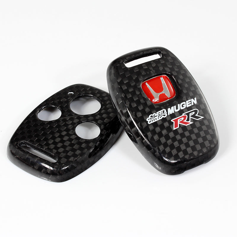 Honda Mugen RR Carbon Fiber 3 Button Key Fob Cover – MAKOTO_JDM