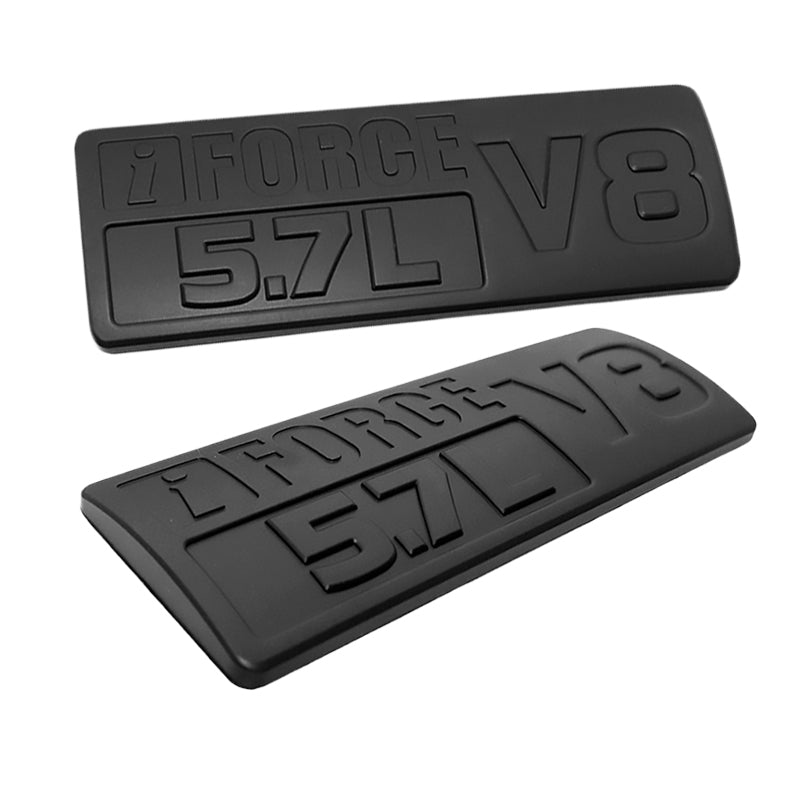 2Pcs Gloss Black Tundra Emblem Badge – Fit Toyota Tundra 2014-2023 Side Door
