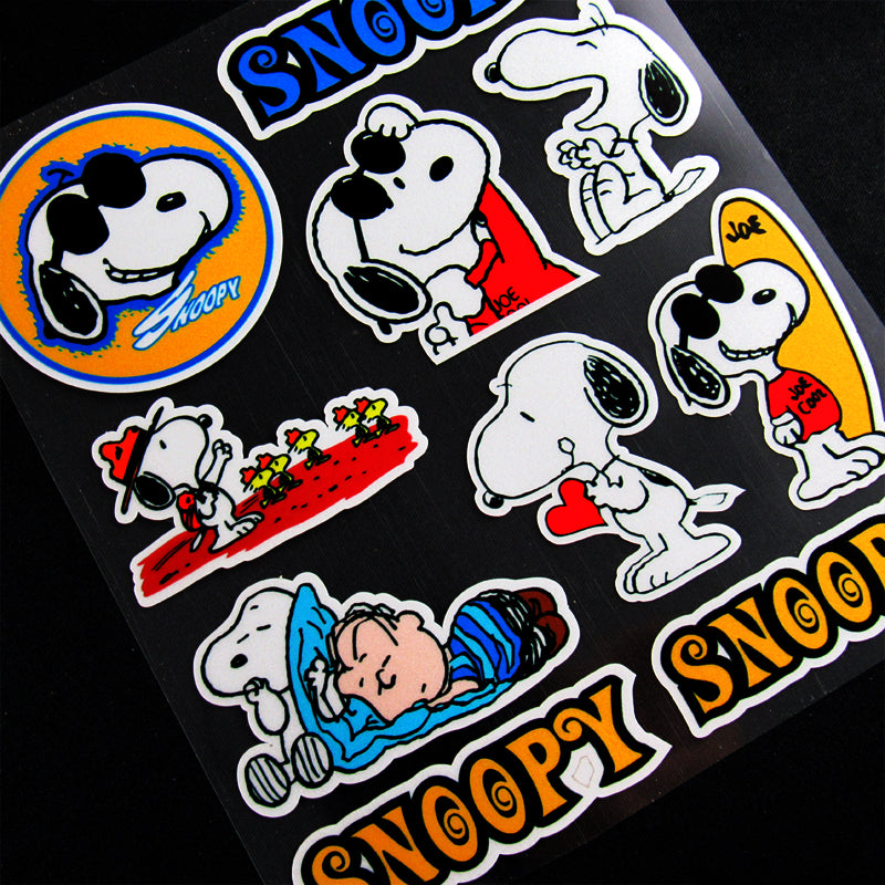 Snoopy Cool Reflective Car Truck Laptop Decal Sticker Window Vinyl