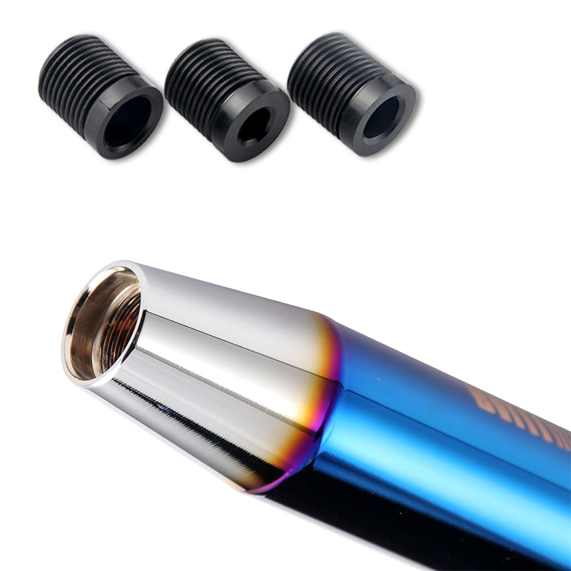 18CM RALLIART Aluminum Burnt Blue Universal Gear Shift Knob Shifter