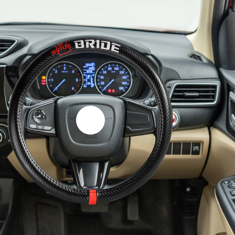 For BRIDE Racing 15 Diameter Car Steering Wheel Cover Carbon Fiber Lo –  MAKOTO_JDM