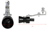 Universal Black Fake Turbo Blow-off Valve Sound Exhaust Whistle Simulator –Size L