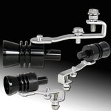 Universal Black Fake Turbo Blow-off Valve Sound Exhaust Whistle Simulator –Size L