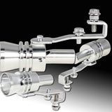 Universal Chrome Fake Turbo Blow-off Valve Sound Exhaust Whistle Simulator –Size XL