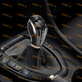 Crystal Touch Motion LED Car Shift Knob Shifter with Lock Button for Ford