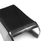 For 2016 – 2021 Honda Civic 10th Gem Center Armrest Anti- Kick Cover Trim -Carbon Fiber Look