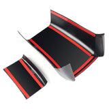 For 2016 – 2021 Honda Civic 10th Gem Center Armrest Anti- Kick Cover Trim -Carbon Fiber Look