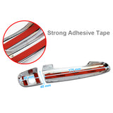 For 2003 - 2010 Toyota Matrix Door Handle Bowl Cover Cap Kit 8-Pcs -Mirror Chrome