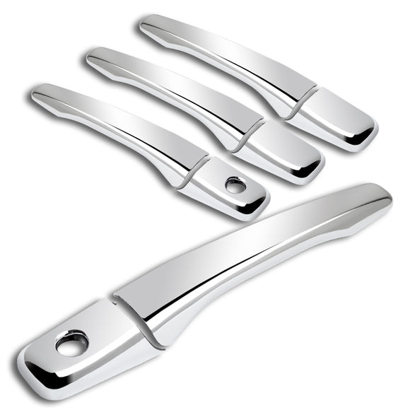 For 2002 - 2006 Mitsubishi Lance Evolution Mirror Chrome Exterior Door Pull Handle Lever Cover 8PCS