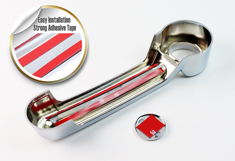 thumbnail image 2 of Torox Chrome Door Handle Covers & Mirror Covers For 2007-2012 Dodge Nitro (10 Piece Set) 2 of 3