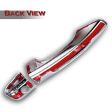For 2018 - 2022 Honda Accord Sedan Mirror Chrome Exterior Door Pull Handle Lever Cover Cap Trim Kit W/2-Smart Keyhole