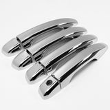 For 2018 - 2022 Honda Accord Sedan Mirror Chrome Exterior Door Pull Handle Lever Cover Cap Trim Kit No Smart Keyhole