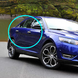For 2010 - 2019 Ford Taurus Mirror Chrome Exterior Door Pull Handle Lever Cover Cap Trim Kit W/O Smart Keyhole