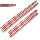 For 2009 – 2014 Ford F-150 F150 Crew Cab 4-DR Chrome ABS Body Side Moldings Trim 4-PCS Set