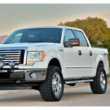 For 2009 – 2014 Ford F-150 F150 Crew Cab 4-DR Chrome ABS Body Side Moldings Trim 4-PCS Set