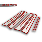 For 2018 - 2024 Toyota Camry Mirror Chrome Exterior Stainless Car Window Door Pillar Trim 6-PCS