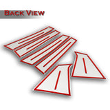 For 2016 - 2025 Chevrolet Chevy Malibu Mirror Chrome Exterior Stainless Car Window Door Pillar Trim 6-PCS