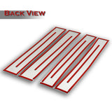 For 2007 - 2014 Cadillac Escalade Mirror Chrome Exterior Stainless Car Window Door Pillar Trim 4-PCS