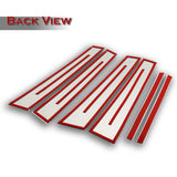 For 2018 - 2024 Chevrolet Chevy Equinox Mirror Chrome Exterior Stainless Car Window Door Pillar Trim 6-PCS