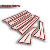 For 2018 - 2022 Honda Accord 4-DR/Sedan Mirror Chrome Exterior Stainless Car Window Door Pillar Trim 6-PCS