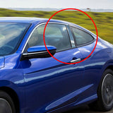 For 2016 - 2020 Honda Civic 2DR/Coupe Mirror Chrome Exterior Stainless Car Window Door Pillar Trim 2-PCS