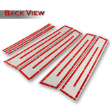 For 2018 - 2022 GMC Terrain Mirror Chrome Exterior Stainless Car Window Door Pillar Trim 6-PCS