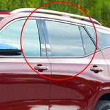 For 2018 - 2022 GMC Terrain Mirror Chrome Exterior Stainless Car Window Door Pillar Trim 6-PCS