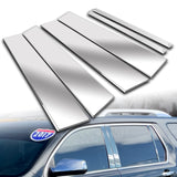 For 2018 - 2022 GMC Terrain Mirror Chrome Exterior Stainless Car Window Door Pillar Trim 6-PCS