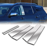 For 2018 - 2022 GMC Terrain Mirror Chrome Exterior Stainless Car Window Door Pillar Trim 6-PCS