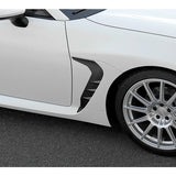 For 2022 – 2024 Subaru BRZ / Toyota GR86 ABS Side Sport Fender Vent Garnish Trim -Matte Black