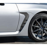 For 2022 – 2024 Subaru BRZ / Toyota GR86 ABS Side Sport Fender Vent Garnish Trim -Matte Black