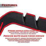 For 2022 – 2024 Subaru BRZ / Toyota GR86 ABS Side Sport Fender Vent Garnish Trim -Matte Black