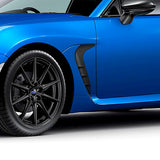 For 2022 – 2024 Subaru BRZ / Toyota GR86 ABS Side Sport Fender Vent Garnish Trim -Matte Black