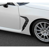 For 2022 – 2024 Subaru BRZ / Toyota GR86 ABS Side Sport Fender Vent Garnish Trim -Carbon Fiber Look