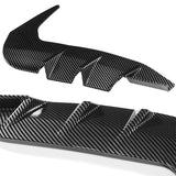For 2022 – 2024 Subaru BRZ / Toyota GR86 ABS Side Sport Fender Vent Garnish Trim -Carbon Fiber Look
