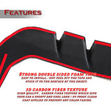 For 2022 – 2024 Subaru BRZ / Toyota GR86 ABS Side Sport Fender Vent Garnish Trim -Carbon Fiber Look