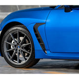 For 2022 – 2024 Subaru BRZ / Toyota GR86 ABS Side Sport Fender Vent Garnish Trim -Carbon Fiber Look