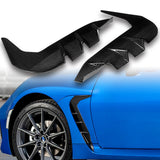 For 2022 – 2024 Subaru BRZ / Toyota GR86 Side Sport Fender Vent Garnish Trim -Real Carbon Fiber