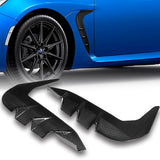 For 2022 – 2024 Subaru BRZ / Toyota GR86 Side Sport Fender Vent Garnish Trim -Real Carbon Fiber
