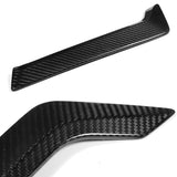 For 2017 – 2022 Infiniti Q60 Coupe Side Sport Fender Vent Garnish Trim -Real Carbon Fiber