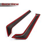 For 2017 – 2022 Infiniti Q60 Coupe Side Sport Fender Vent Garnish Trim -Real Carbon Fiber