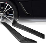 For 2017 – 2022 Infiniti Q60 Coupe Side Sport Fender Vent Garnish Trim -Real Carbon Fiber